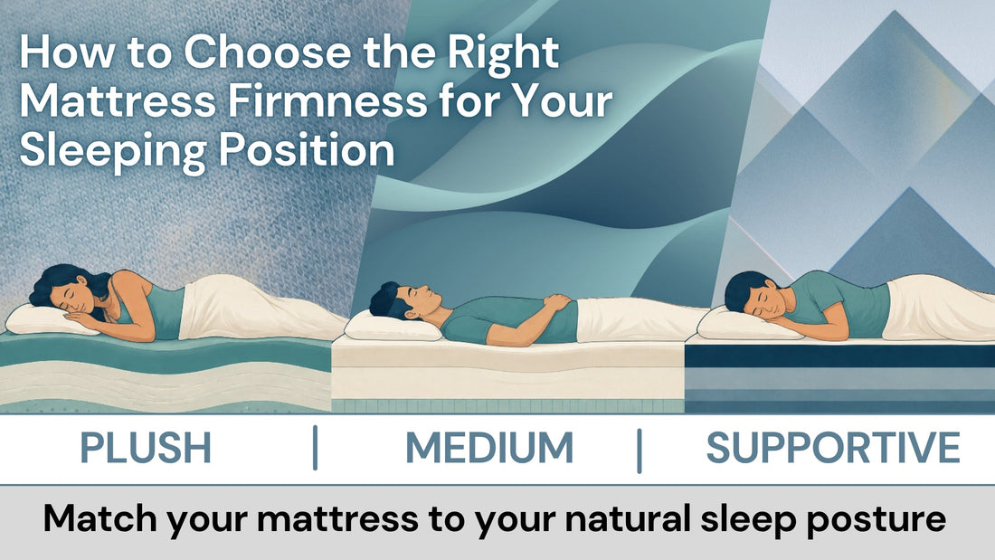 How to Choose the Right Mattress Firmness for Your Sleeping Position