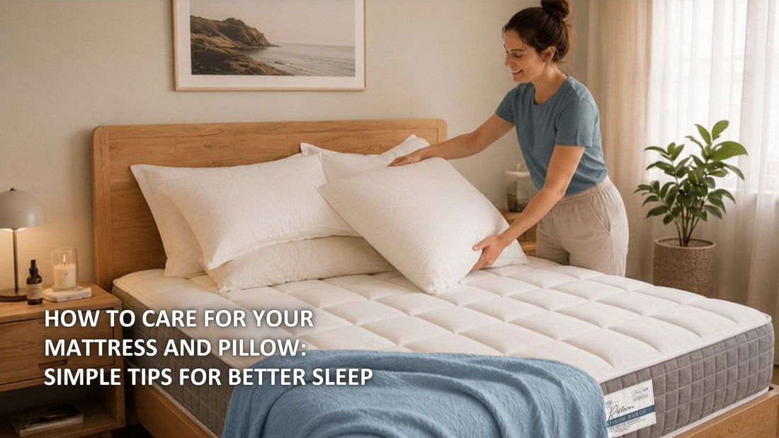 How to Care for Your Mattress and Pillow: Simple Tips for Better Sleep