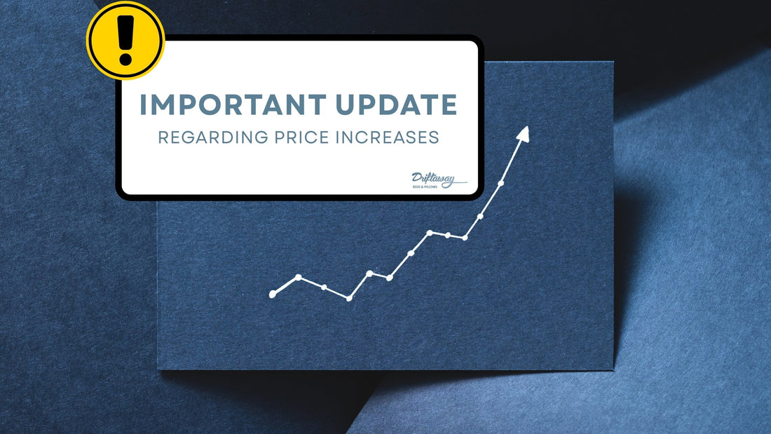 Why Our Product Prices Are Increasing