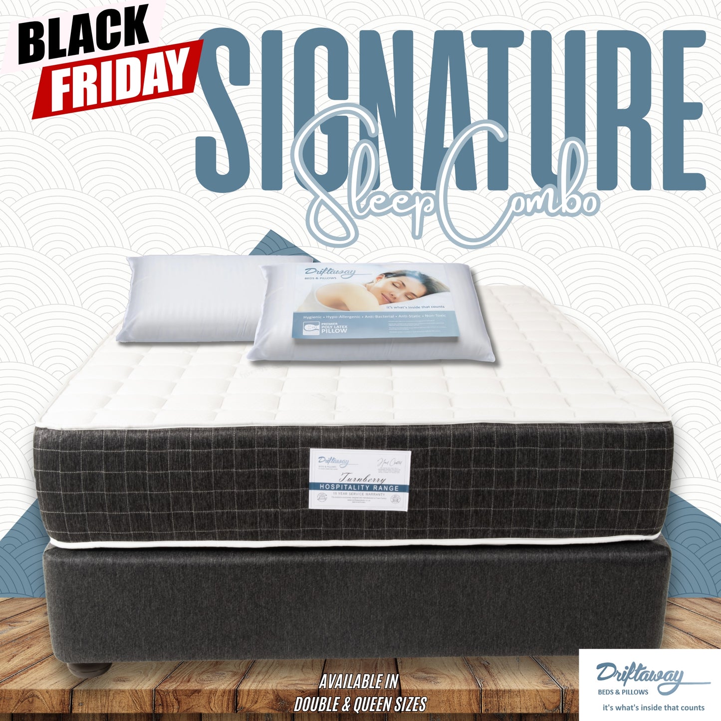 Driftaway Signature Sleep Combo