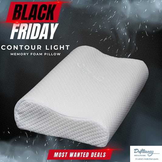 Contour Light Memory Foam Pillow - Black Friday Most Wanted