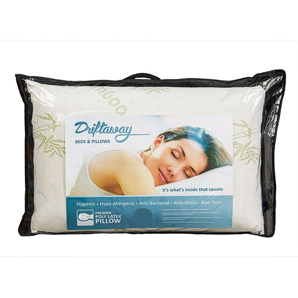 Latex Luxury Bamboo Pillow Driftaway Beds
